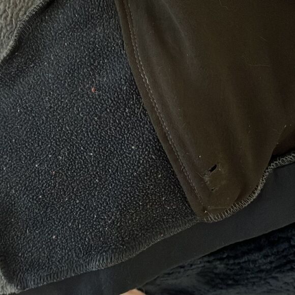 Women’s soft blue Mountain Hardwear fleece sweater jacket coat NO ZIPPER - Picture 3 of 7